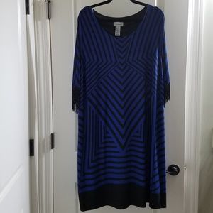 Cute dress with fringe sleeves!